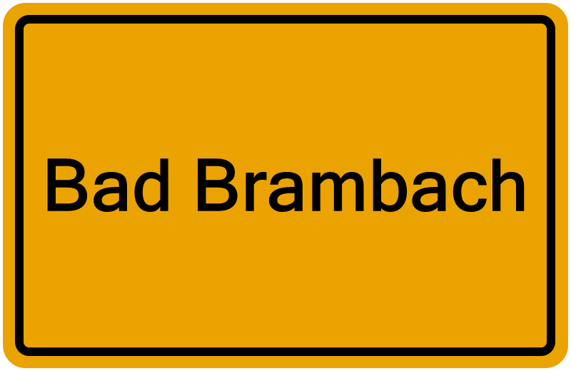 Handelsregisterauszug Bad Brambach